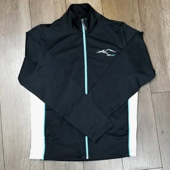 R&R Sport Men's Jacket Size M Full Zipped Warm Up - Picture 3 of 8